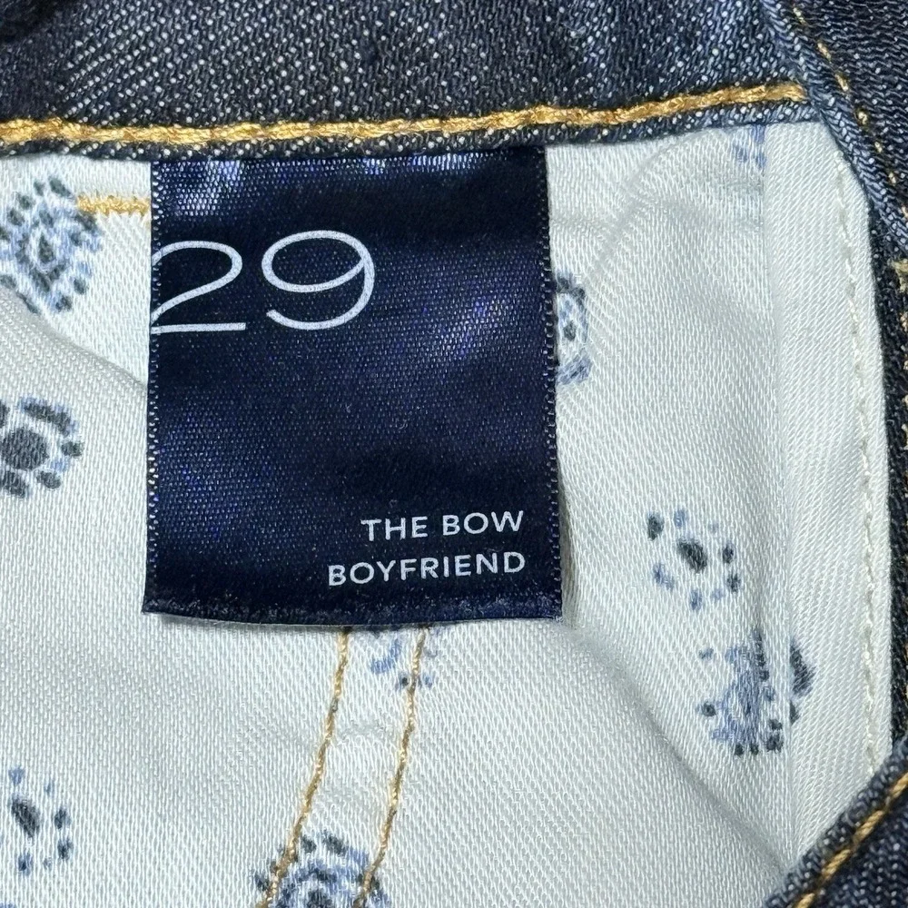Pilcro The Bow Boyfriend Jeans Women's 29x28 Anthropology Patchwork - Picture 8 of 10